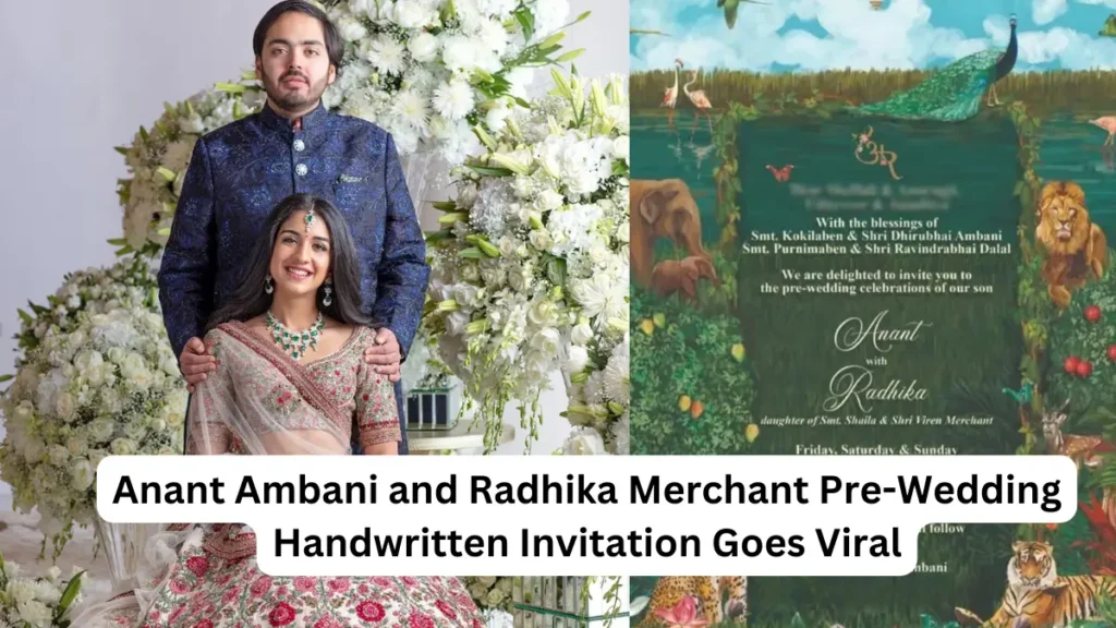 Anant Ambani and Radhika Merchant Pre Wedding