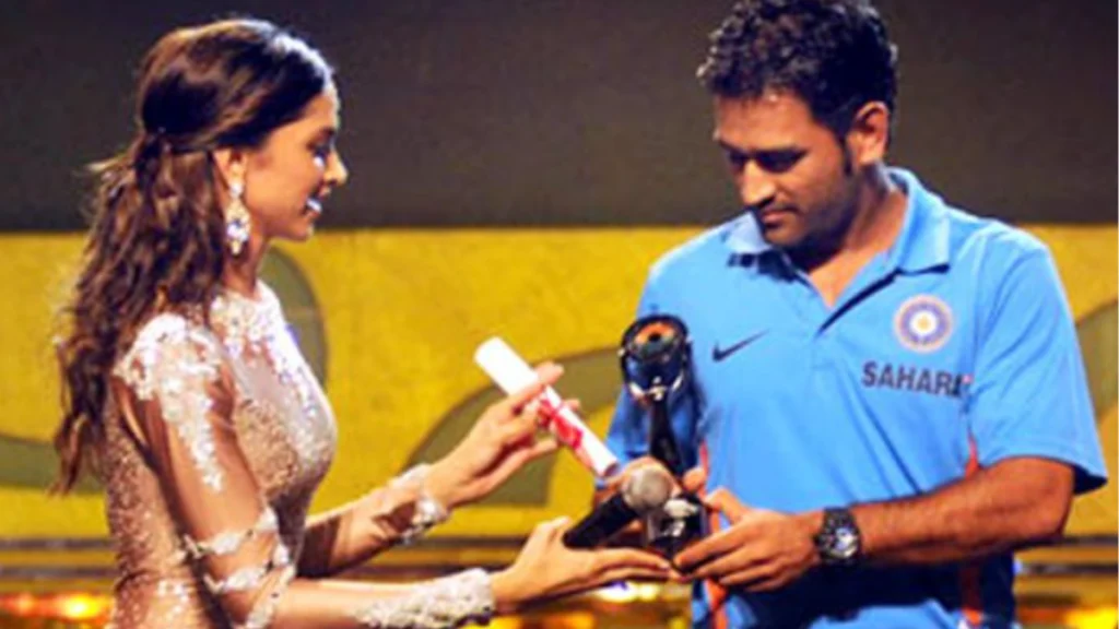 Deepika Padukone and MS Dhoni