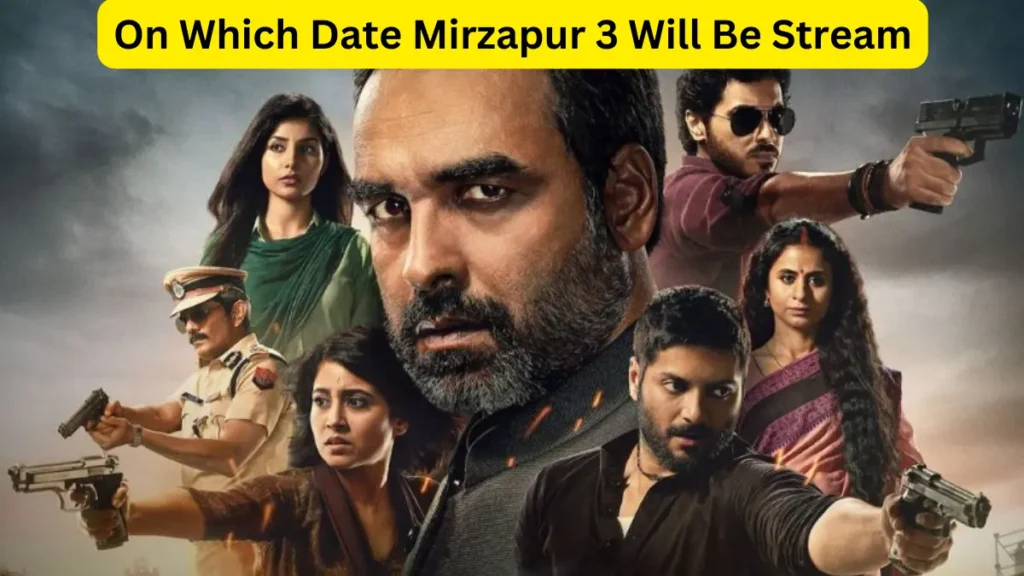 Mirzapur 3 ott release date